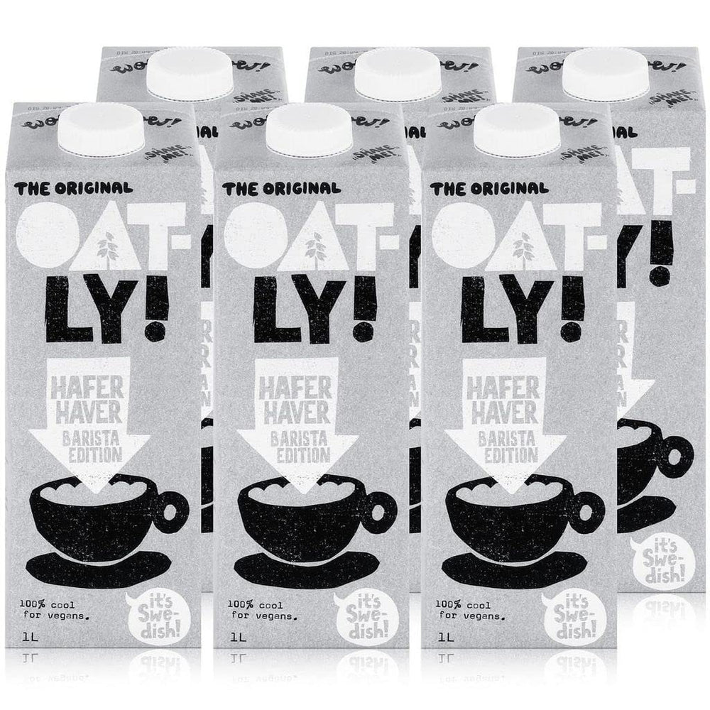 Oatly Barista Haferdrink Barista Edition, Long Life 1 Liter (6er Pack)