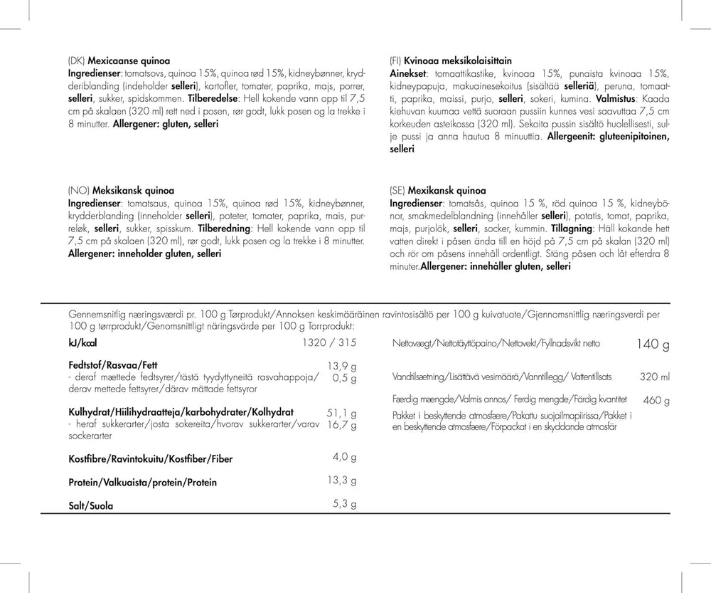 Quinoa - Mexican style