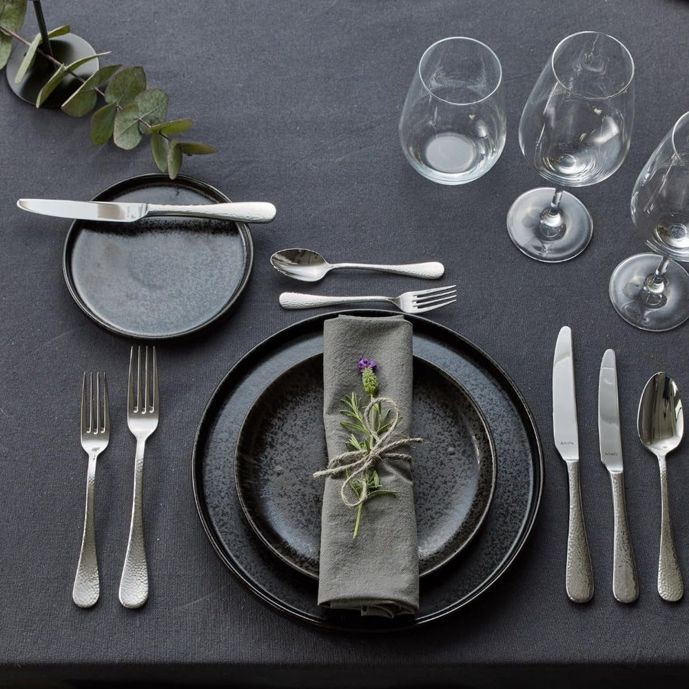 Amefa Sierra cutlery set 6 people | 24-Part Stainless Steel 18/10 Kitchen Naty Shop