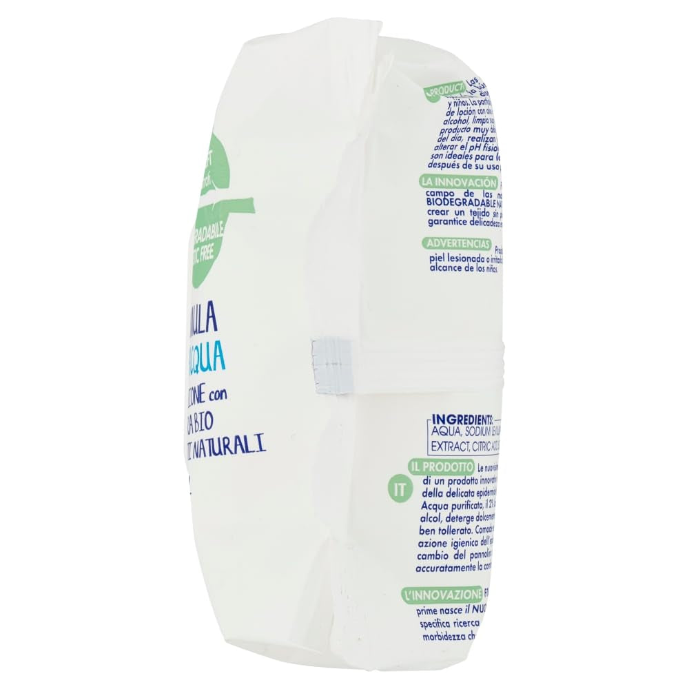 Baby Sensation Pure Water Wet Wipes, Formulated with 98% Purified Water for Skin Cleansing, Dermatologically Tested, Economy Pack of 840 Wipes