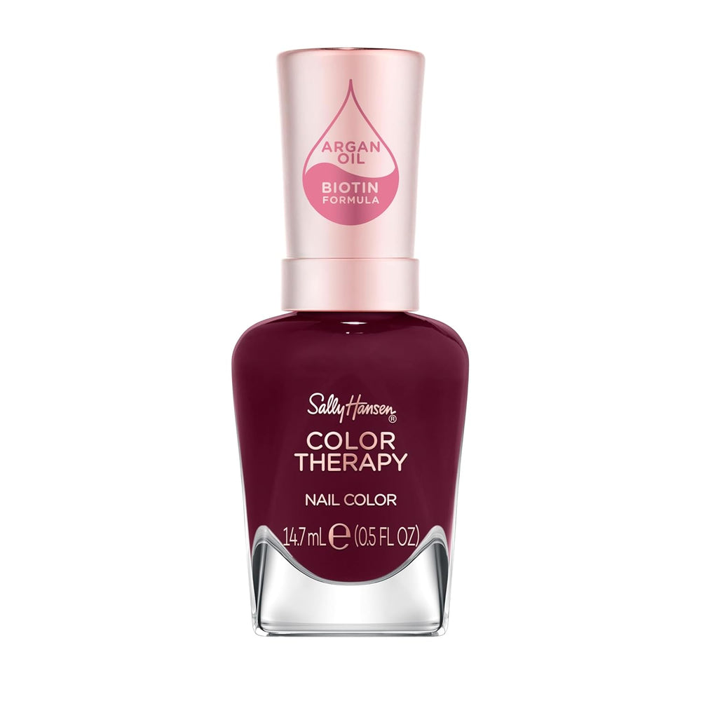 Color Therapy Nail Polish, 400 Confident Queen, Color, Strengthening, Care, 14.7 ml