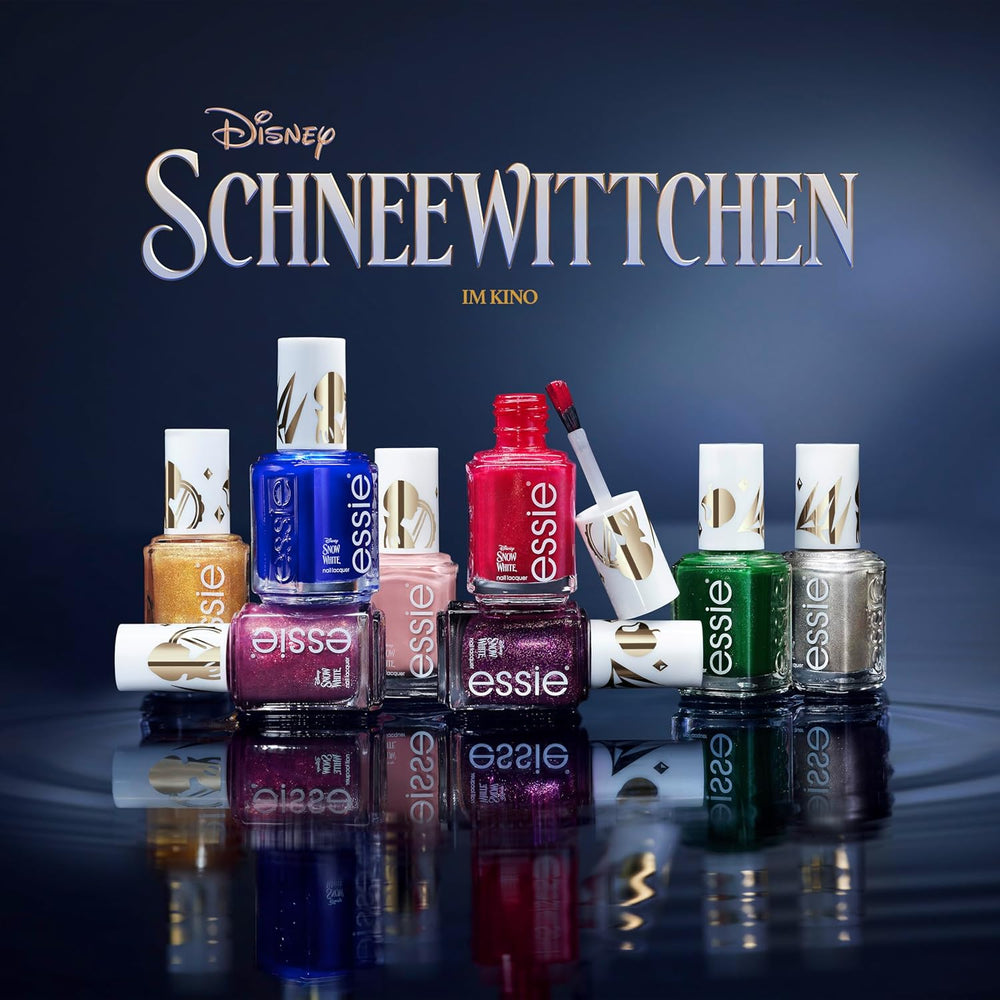 essie Nagellack – No. 1004 seize the crown, Grün, professionelle Maniküre in der limitierten Schneewittchen-Edition, farbintensive, 13.5 ml
