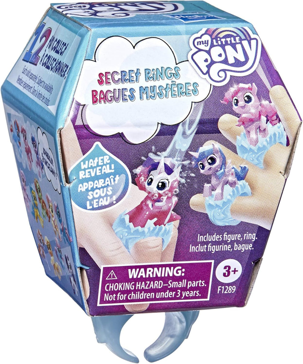 My Little Pony Geheime Ringe Überraschungstüte Serie 1 – 3.5 cm großes Spielzeug mit Überraschung, Ring-Accessoire