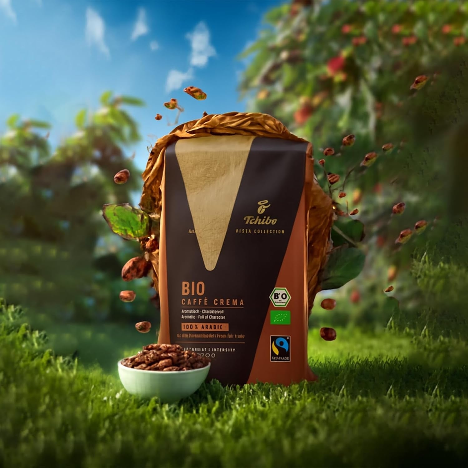 Tchibo 470787 „Coffee Vista” Fairtrade Café Crème