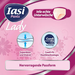 LADY Pants 48 Disposable Urinary Incontinence Pants Absorbency Plus Size S for Women 48 Pcs