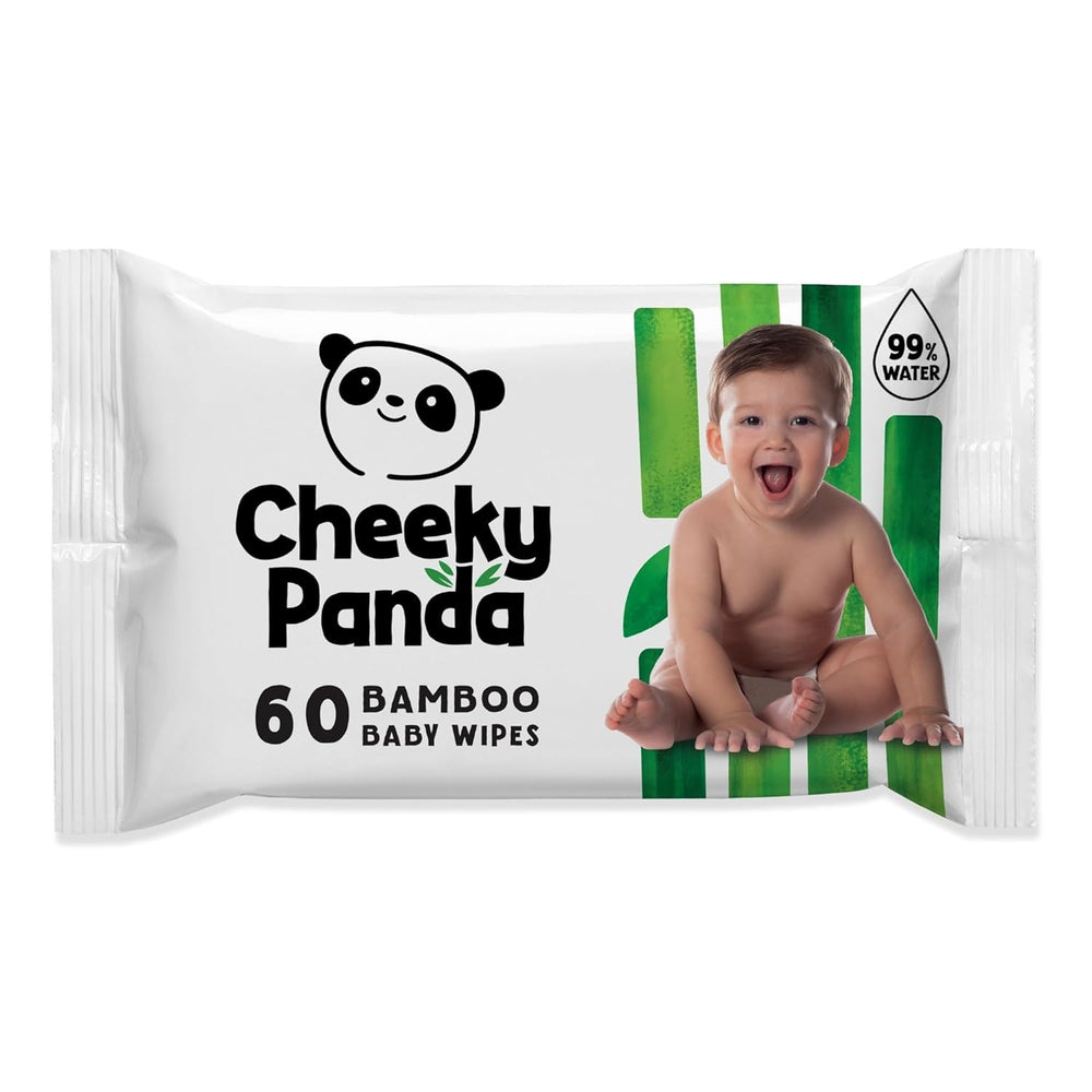 Cheeky Panda Baby Bamboo Wet Wipes | 720 eco wipes | Delicate and soft Essential products for newborns