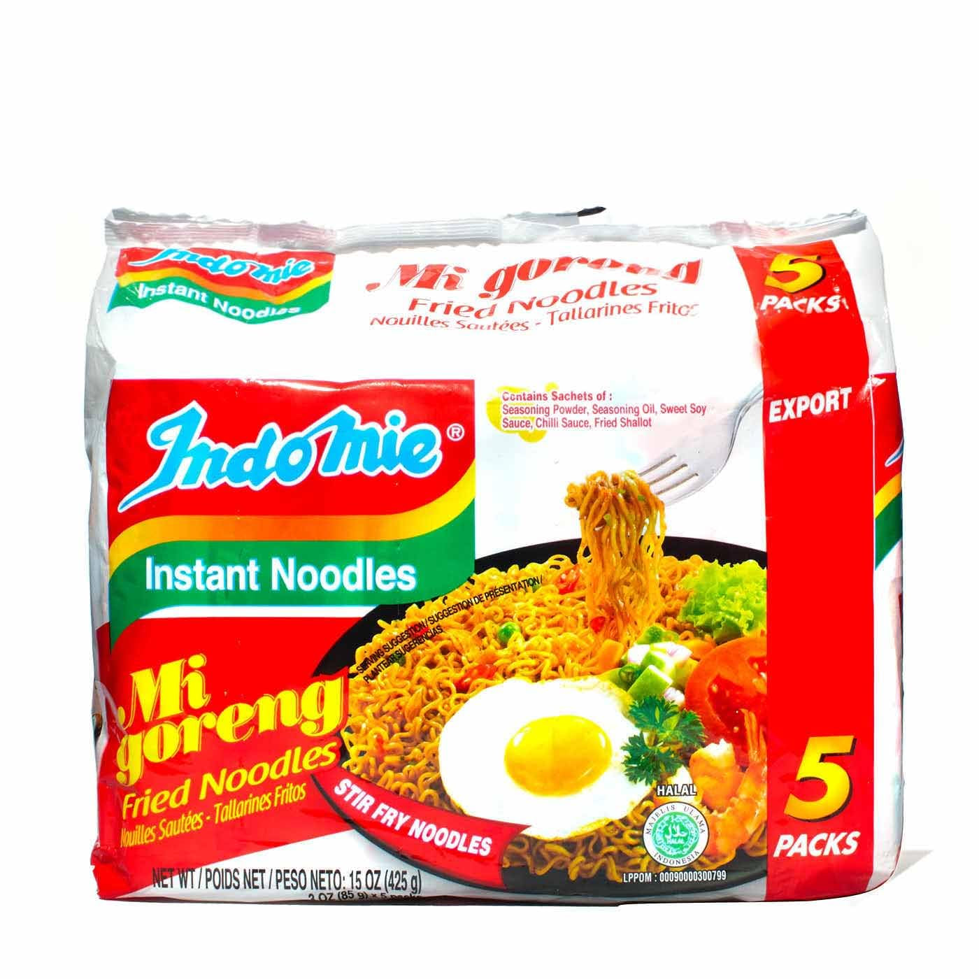 INDOMIE - Instant Mi Goreng Noodles - Multipack (40 x 80g)