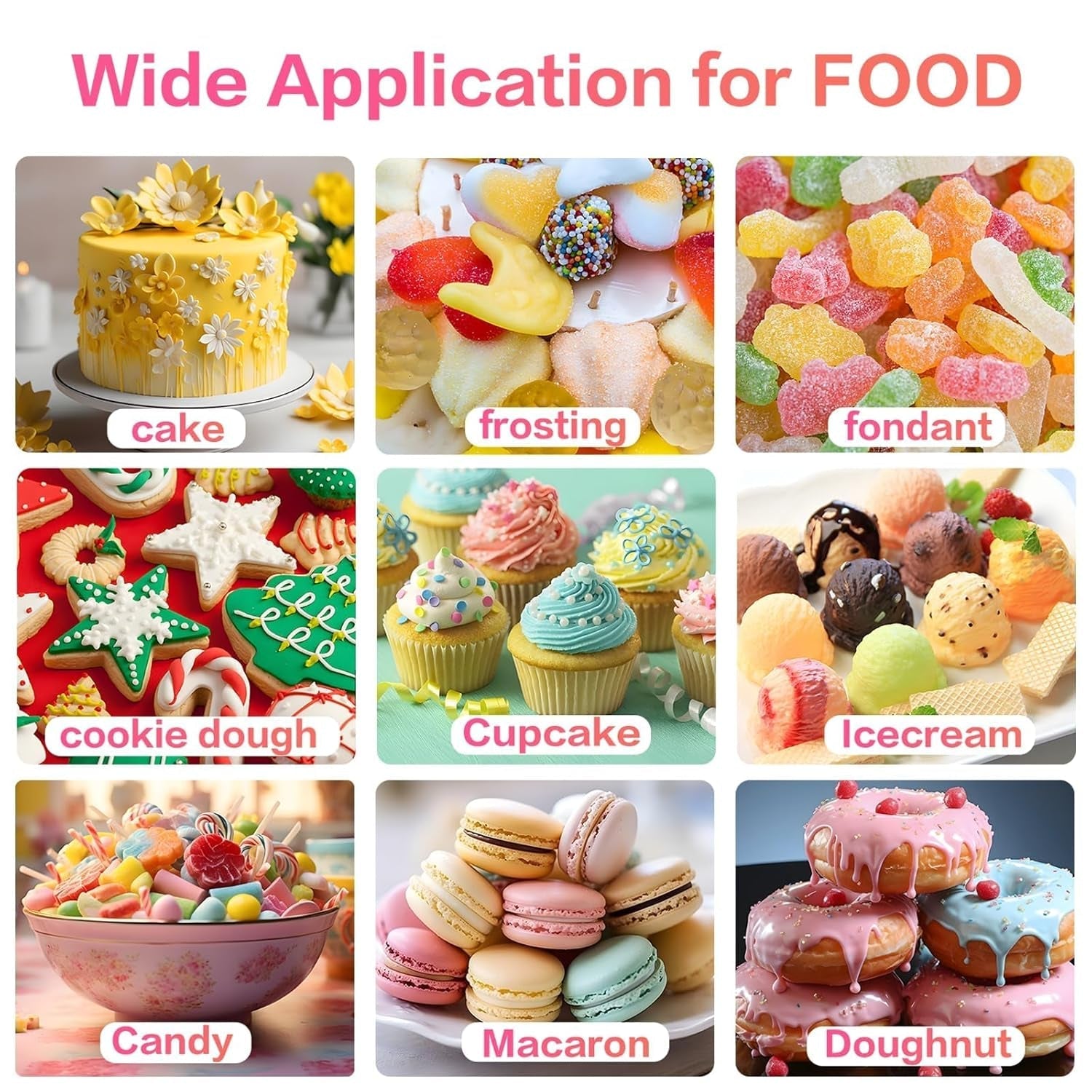 Colorant alimentar gel negru - 40 g colorant alimentar pe bază de gel, colorant alimentar fără zahăr, foarte concentrat, pentru coacerea prăjiturilor, macaroanelor, glazurii, fondantelor, fursecurilor, gogoșilor