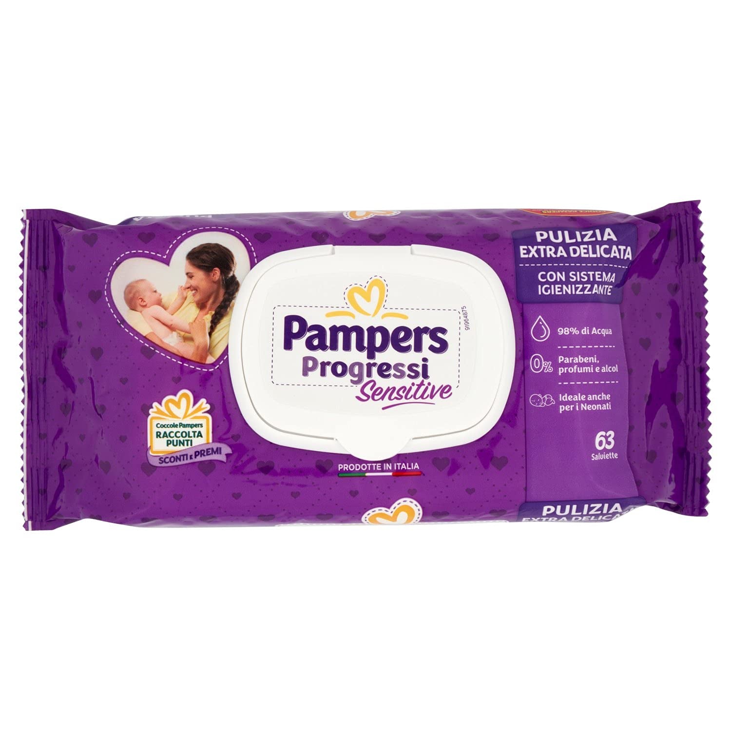 PAMPERS Sensen wet wipes, refill pack 56