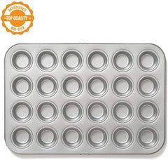 0070035 BACKFORM FOR 24 MINI MUFFINS 38.5 X 26 X 2 H CM Baking molds and trays Naty Shop