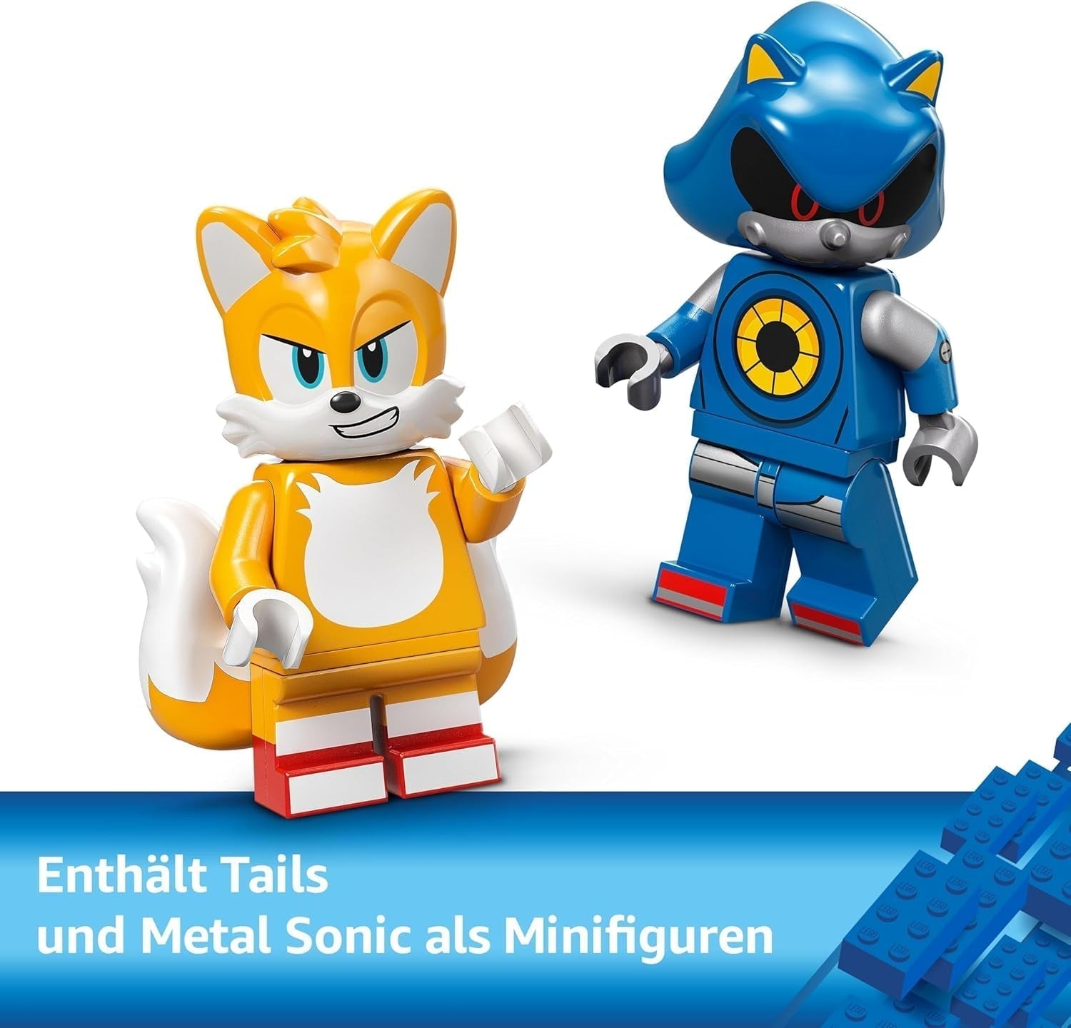 LEGO Sonic the Hedgehog Cyclone Vs. Metal Sonic - Mechs collectible toy with 2 video game minifigures - Gift idea for boys and girls from 8 years old and teenage game fans 77002 Building sets Besuche den LEGO-Store