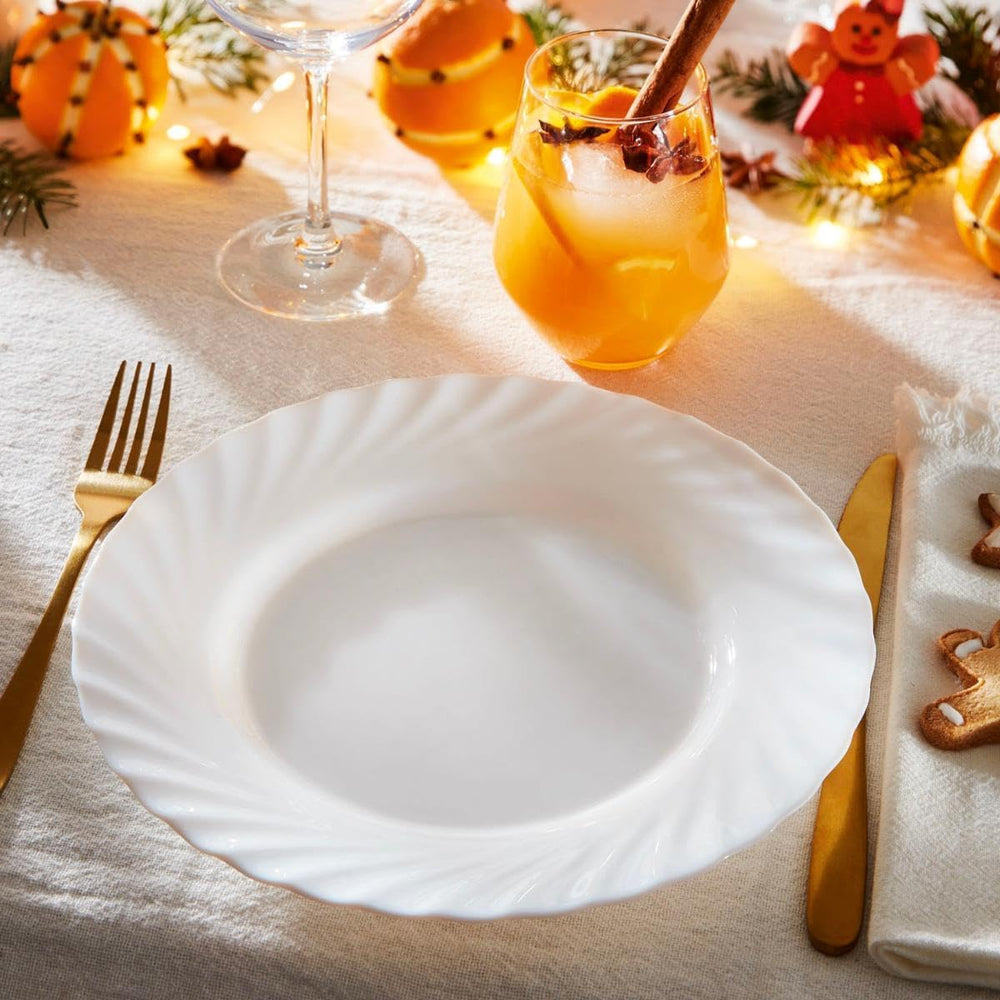 Set de veselă Dajar, alb