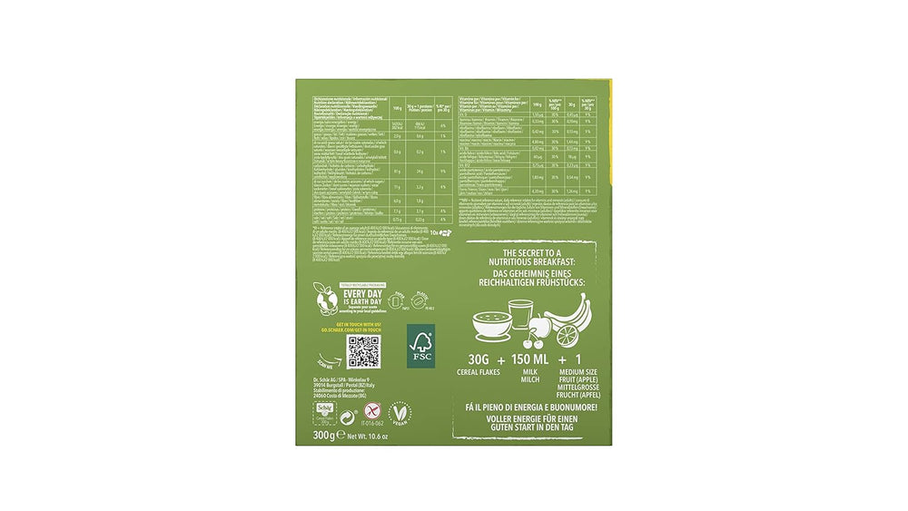 Gluten-free cereal flakes 300g, pack of 8