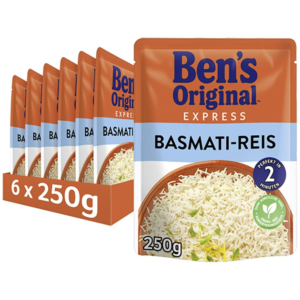 BEN'S ORIGINAL™ Express Basmati Rice 6 x 220g