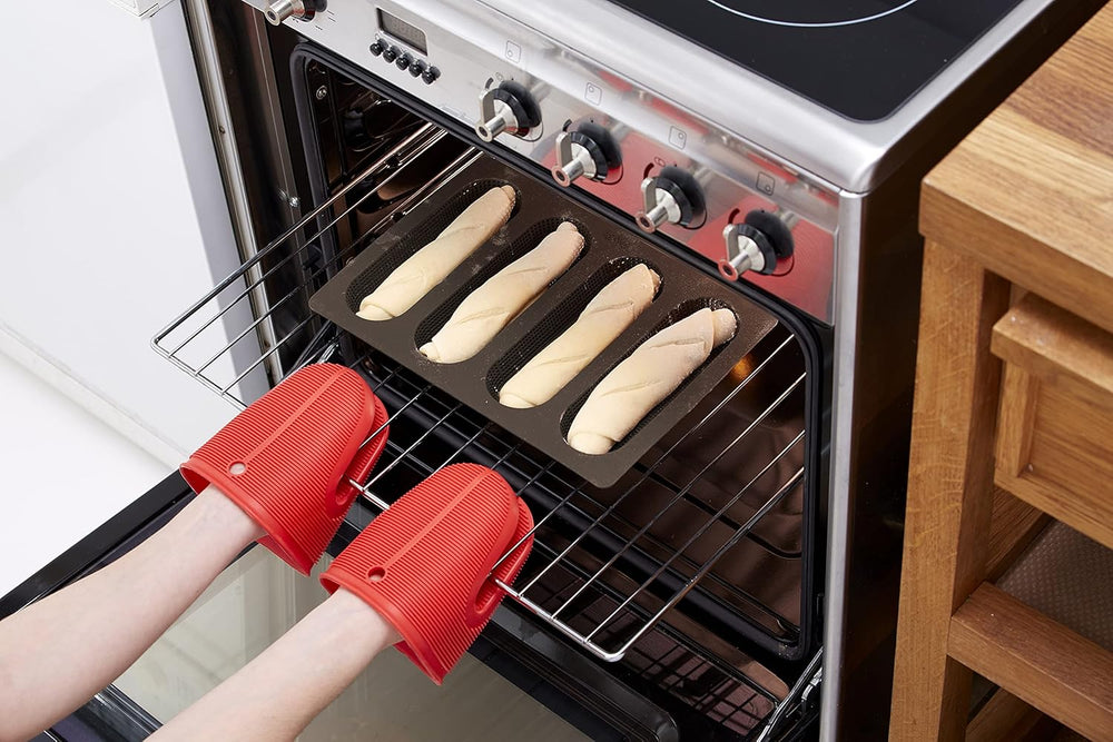 Lékué-Brotbackset, Silicone, brown, 30 x 25 x 15 cm (3000085SURM017)