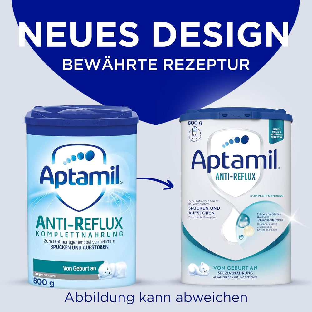 Aptamil Anti-Reflux - Complete Formula From Birth Dietary Management Vomiting & Regurgitation Baby Food Milk Powder 1 x 800g