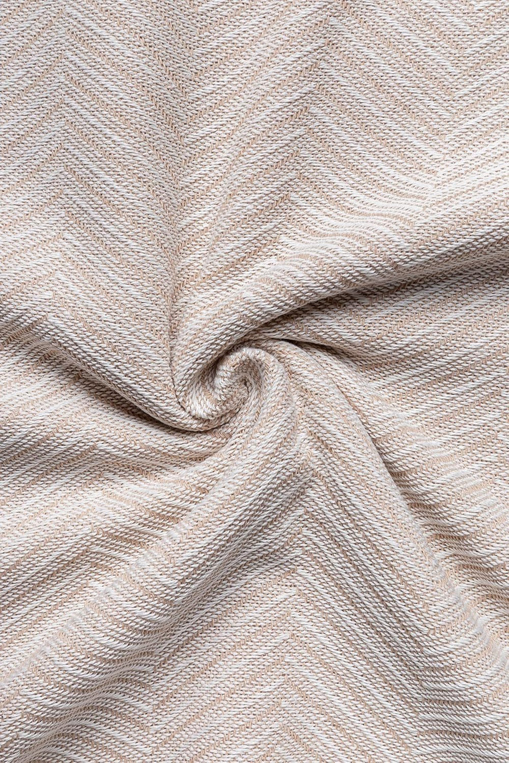 Todocama multi-functional bedspread, bedspread, bedspread, sofa cover, jarapas, herringbone pattern (230 X 260 Cm, sand beige). Beds and Blankets Besuche den Todocama-Store