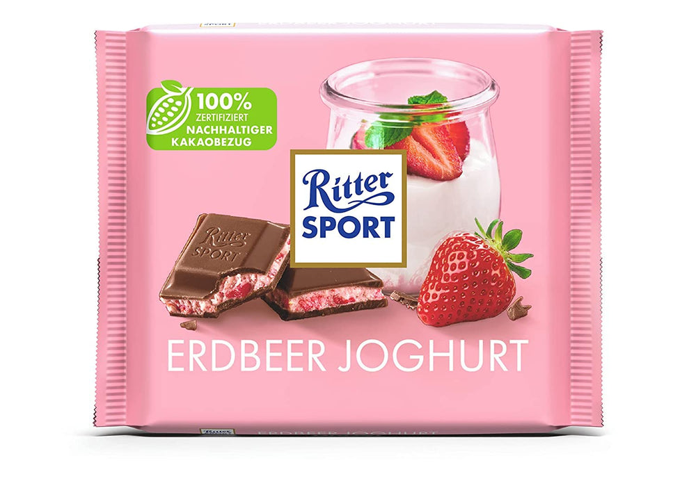 Ritter Sport 250g Alpine Milk Chocolate, The finest whole milk chocolate with a creamy taste, Classic chocolate to share with friends, 11 bars x 250g