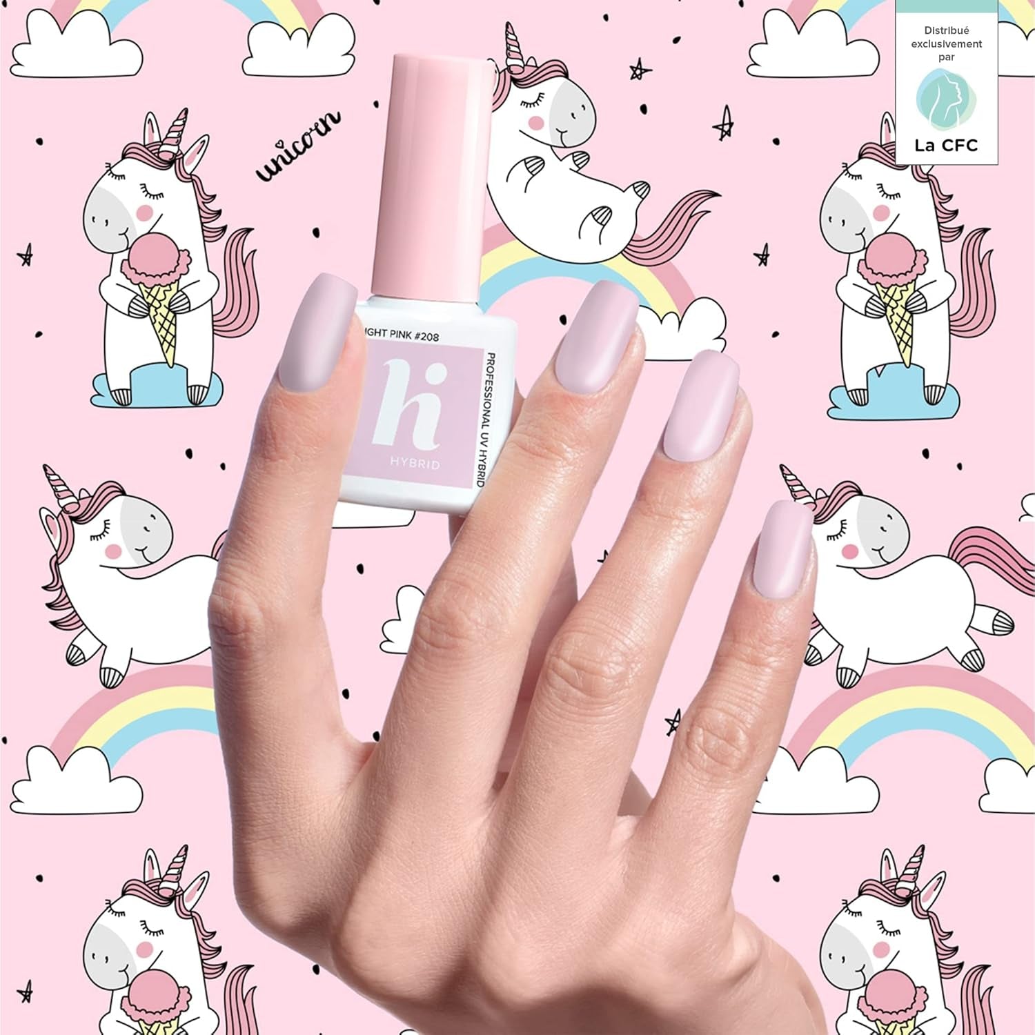 Hi Hybrid nail polish, ideal for adults, unisex