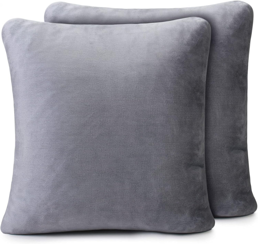 Amago - Pătură confortabilă, aspect cașmir, 220 X 240 Cm - antracit Paturi si Cuverturi Amago Antracit Husă de pernă 50 X 50 Cm, 2 bucăți