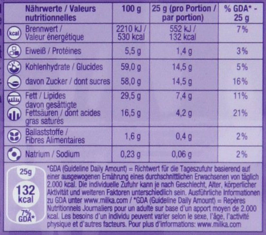 & Daim 1 x 100g I Alpine milk chocolate I with pieces of caramel and almonds I 100% Alpine milk chocolate I Chocolate bar with Daim (Pack of 4)
