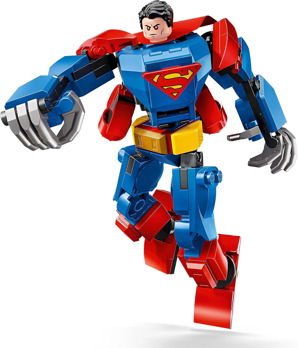 LEGO DC Superman Mech Vs. Lex Luthor - Superhero Toy with 2 Minifigures - Buildable Action Figure with Movable Arms, Legs and Fingers - Gift for Boys and Girls Ages 6+ 76302 Building Sets Besuche den LEGO-Store