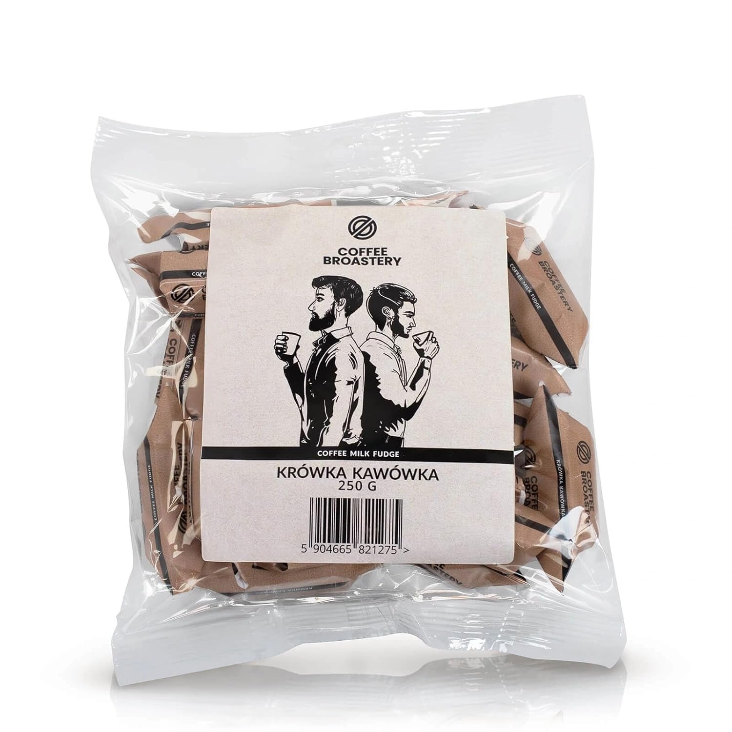 Geschenkset – Brasilianischer Guaxupe Premium-Kaffee (ganze Bohnen) 1 kg + Kaffeekaramellen 250 g + Keramiktasse 300 ml