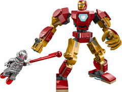 LEGO Marvel Iron Man Mech Vs. Ultron - Superhero Toy with 2 Minifigures - Action Figure with Moveable Arms, Legs and Fingers - Gift for Boys and Girls Ages 6+ 76307 Besuche den LEGO-Store Building Sets