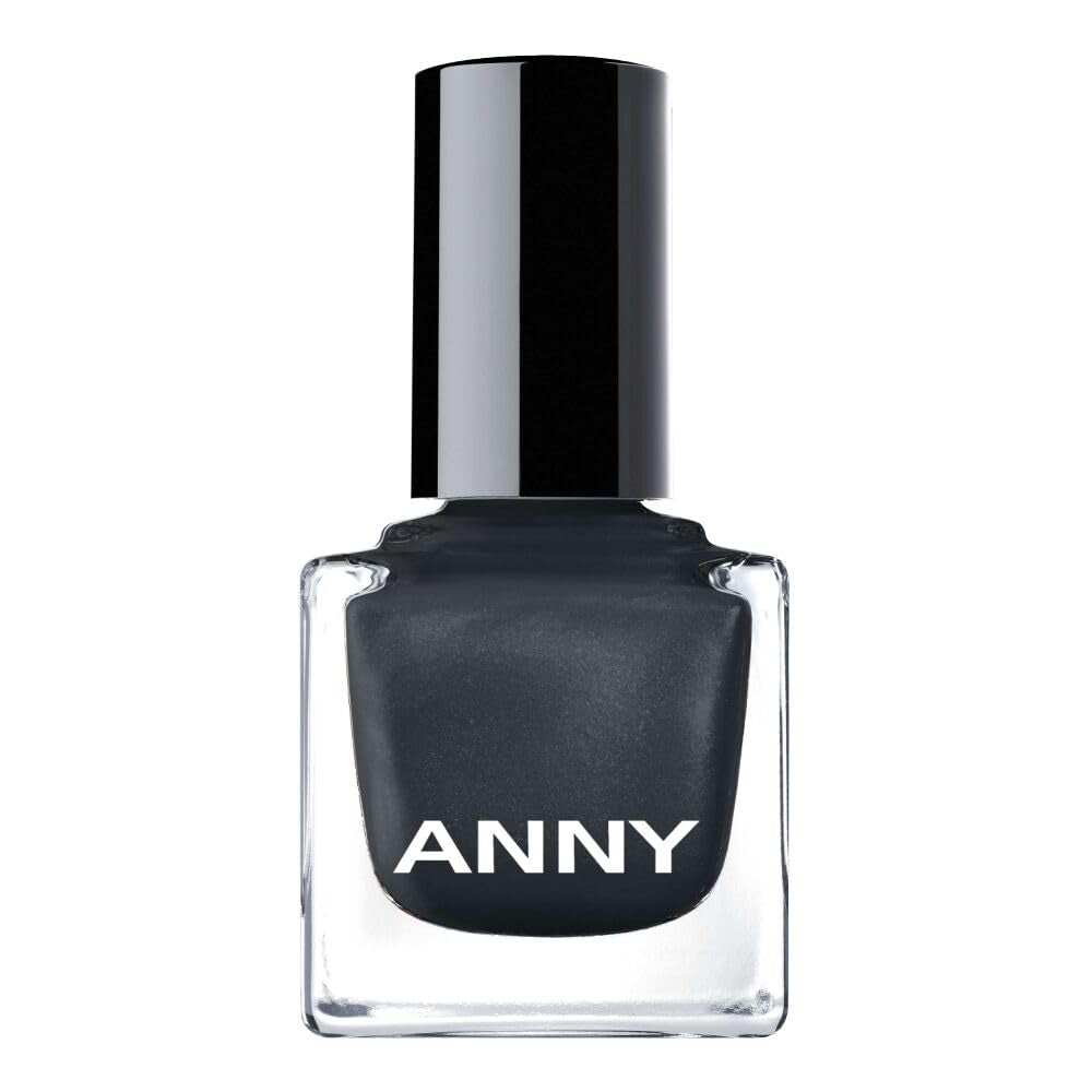 ANNY Nail Polish - High quality, long-lasting, chip-resistant and quick-drying colored nail polish, color: sister red - elegant mocha brown - 15 ml