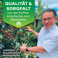 Hochland Kaffee - Holanka Crema - 250g Kaffeebohnen - Nachhaltig direkt gehandelt - Perfekt für Vollautomaten und Siebträger - Milder aromatischer Geschmack - Beste Qualität aus Peru