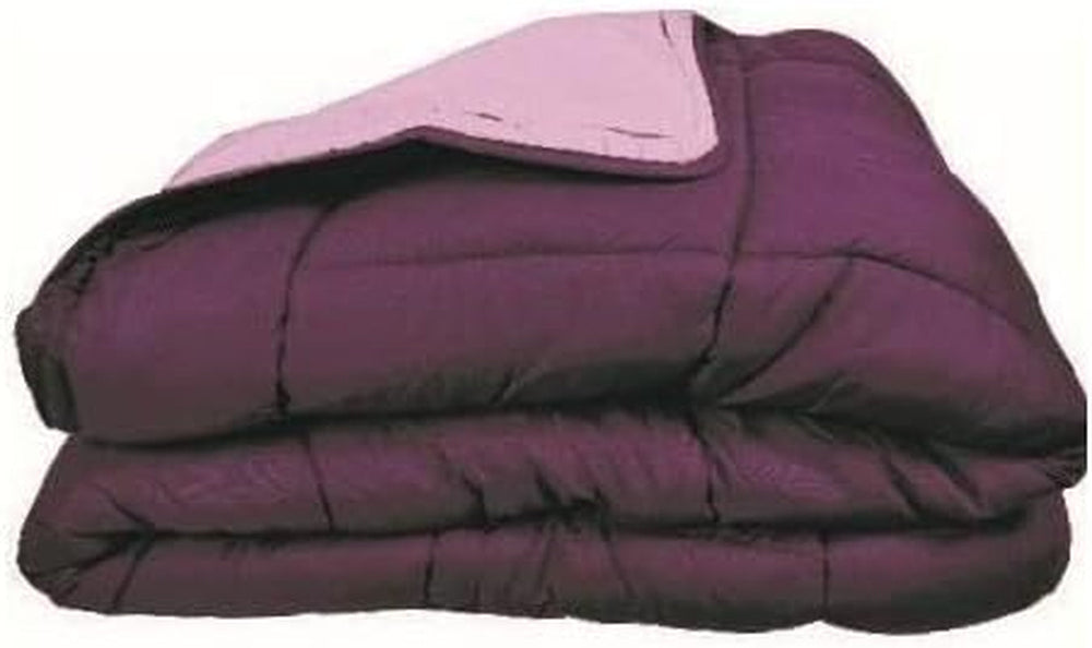 Couette CALGARY Ciocolată/Corail 140 Plapumi si pilote Naty Shop 200X200X1 Cm