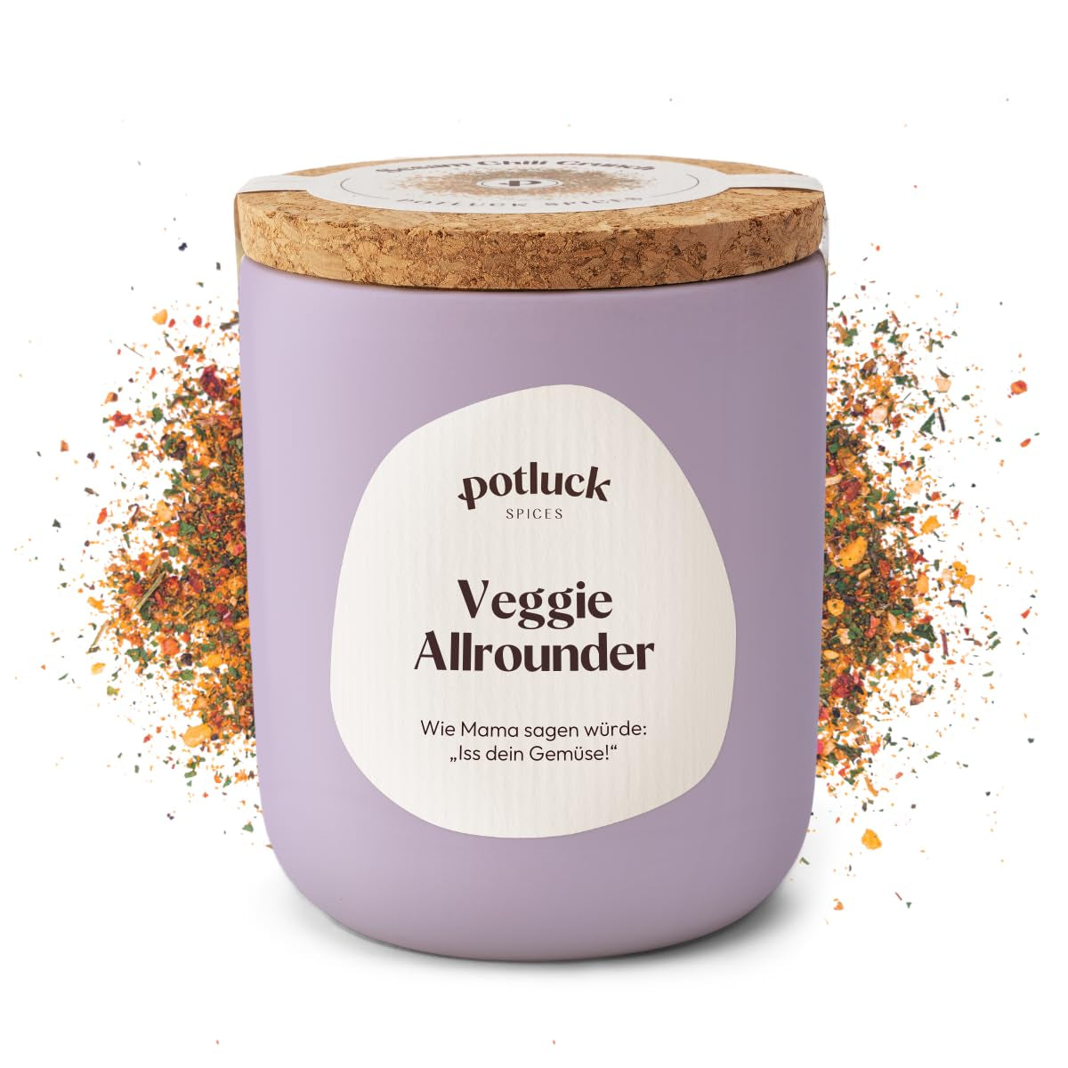 Potluck | Stullen Spice | Gewürzzubereitung im Keramiktopf | 60 g | Vegan, gluten-free and with natural ingredients