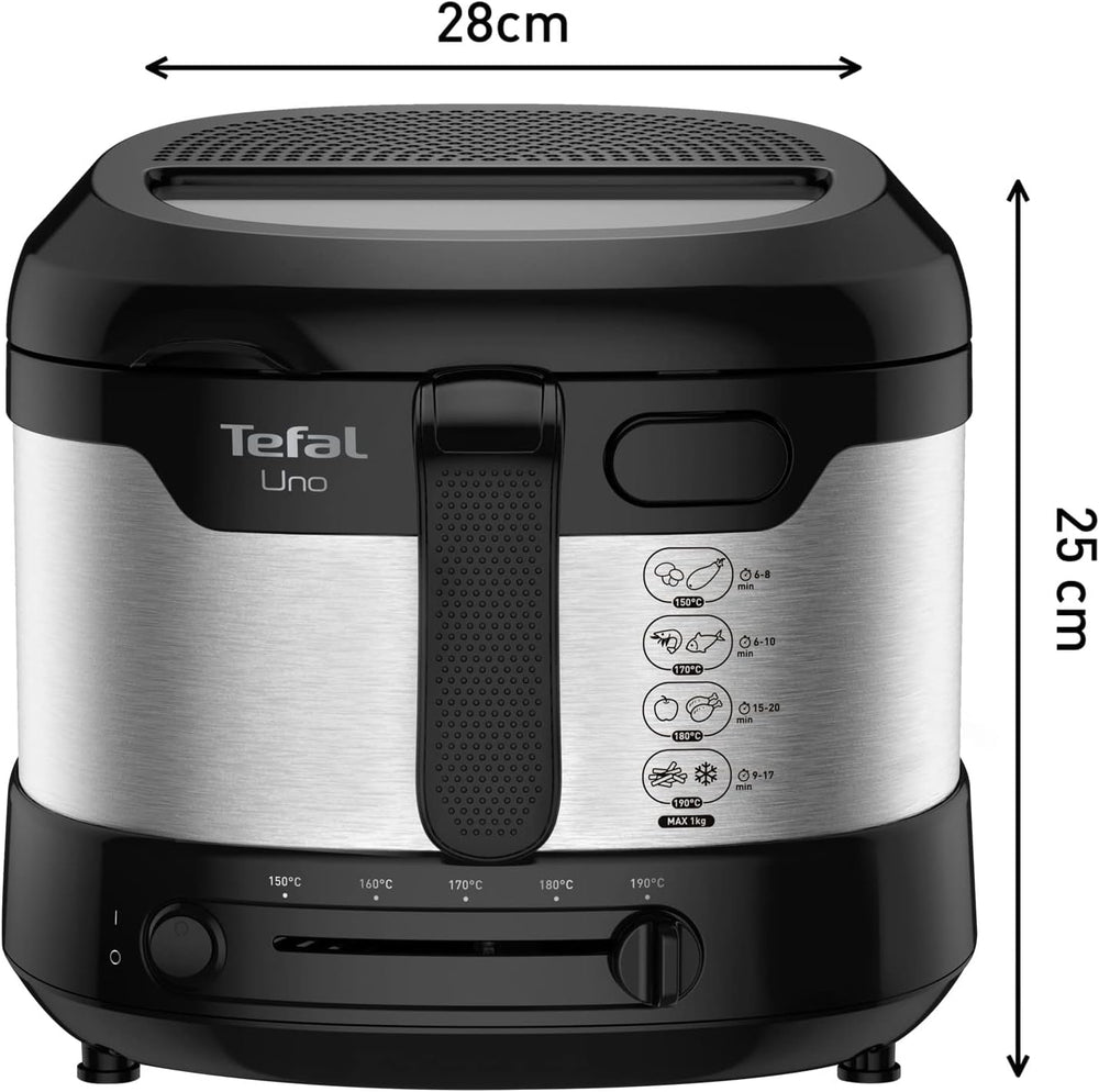 Fryer Tefal Uno M FF215D, 1470 Watts, capacity: 1 kg Naty Shop Appliances