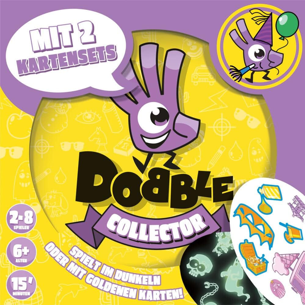 Dobble Bundesliga, family game, card game, 2-8 players, ages 6+, 15 minutes, German