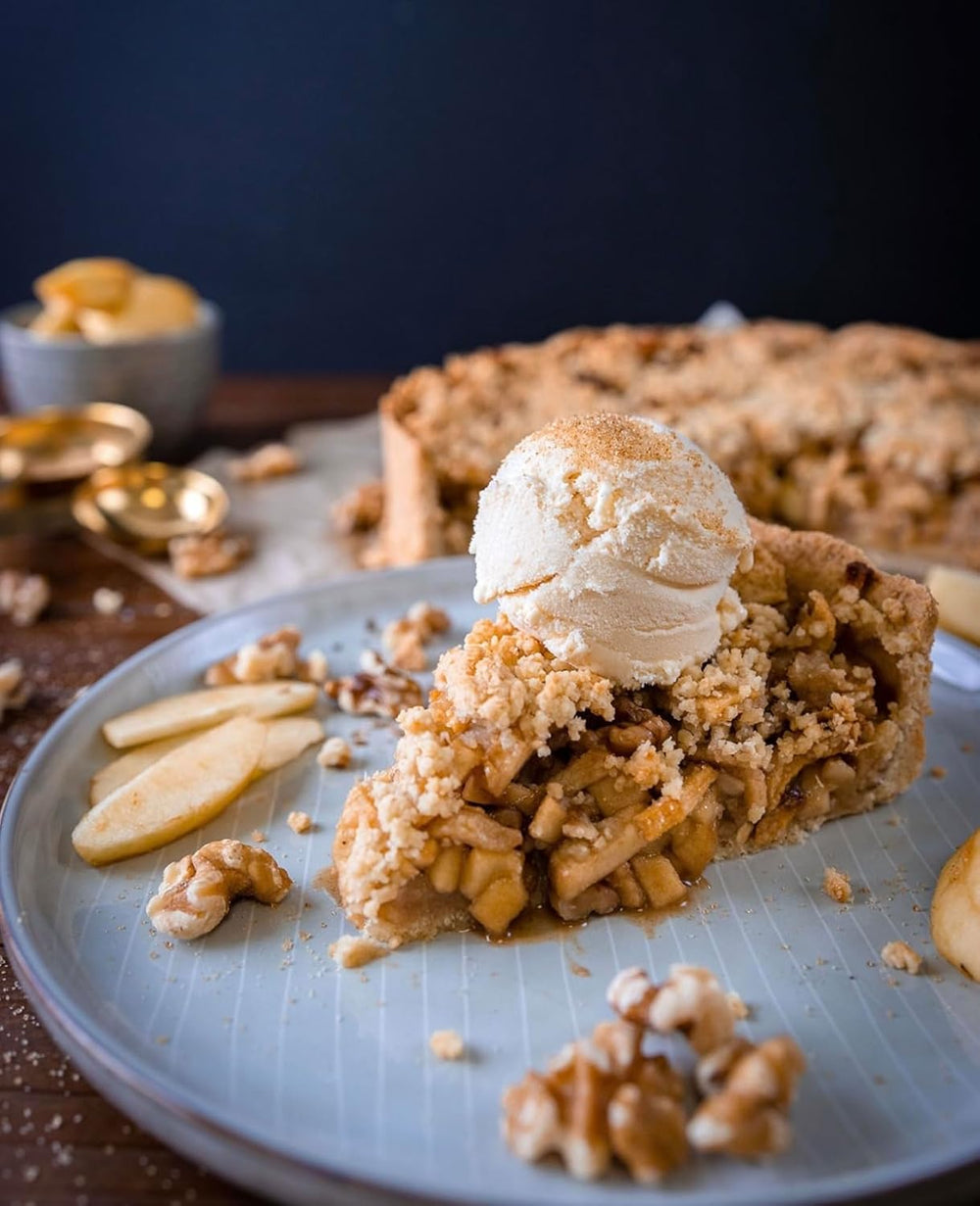 RUF Bio Bourbon Vanille-Mühle, Gewürz-Mühle aus aroma-sicherem Glas, Vegan, Verstellbares Mühlwerk, Vanilleschoten zum Backen und Kochen, 1 x 7.5 g