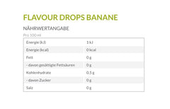 Borchers flavored drops, Banana, 30 milliliters Aromas Naty Shop
