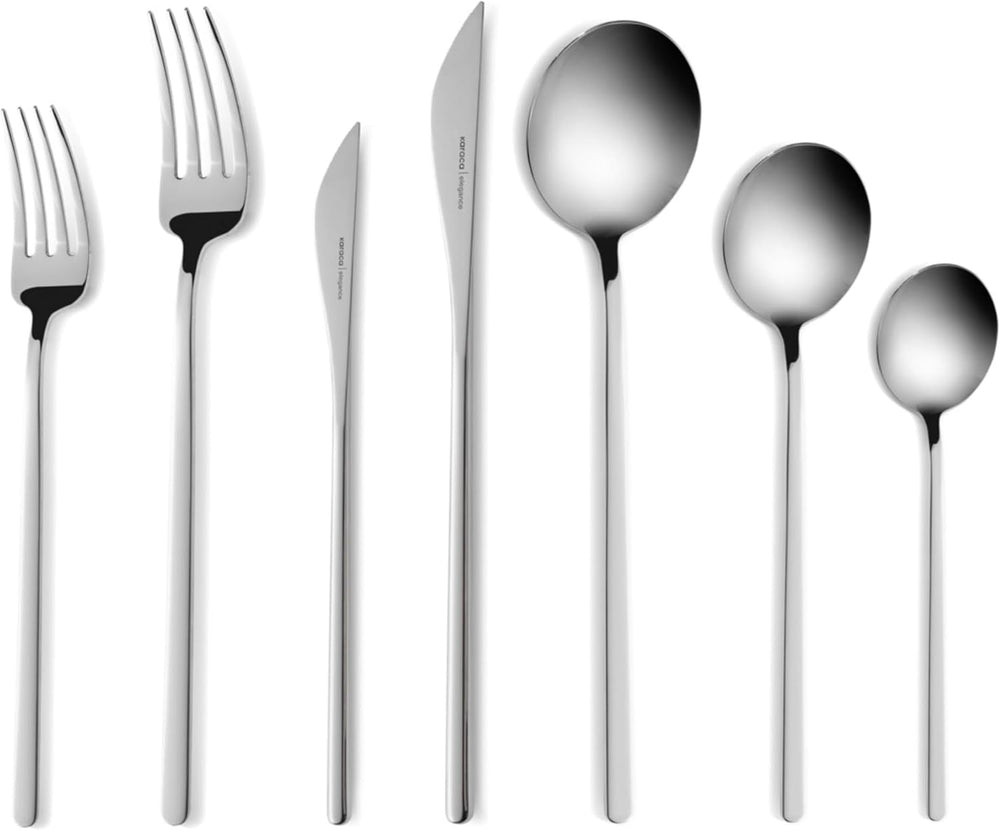 Karaca Focus Elegance, 84-piece cutlery set, 12 people Kitchen Naty Shop