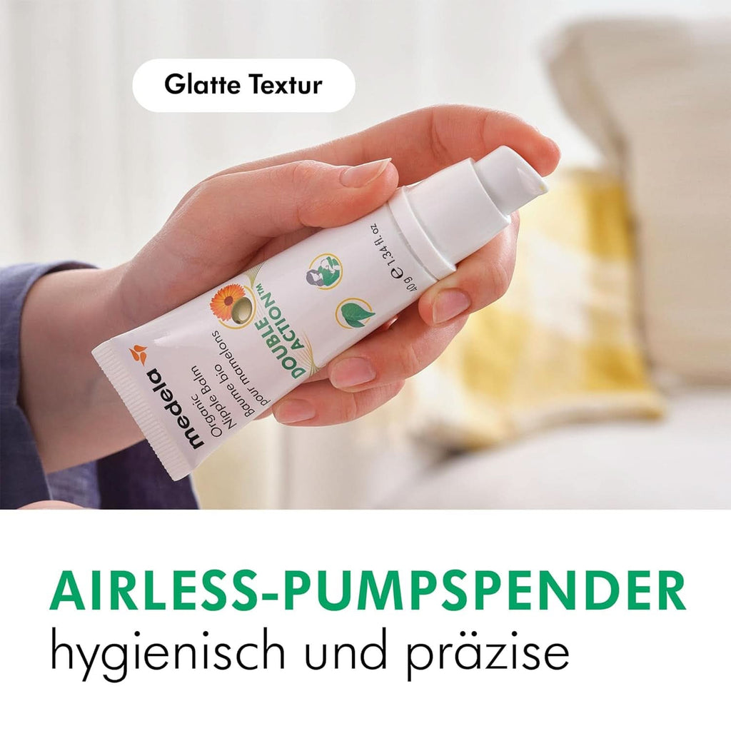 Medela Bio-Brustwarzenbalsm – Beruhigend Und Pflegend Für Stillende Mütter – Hergestellt Aus Natürlichen, Sicheren Inhaltsstoffen – Linderung Bei Beanspruchten Brustwarzen – Postpartum Essentials 40 G Accesorii Hrana si Alaptare Bebe Naty Shop