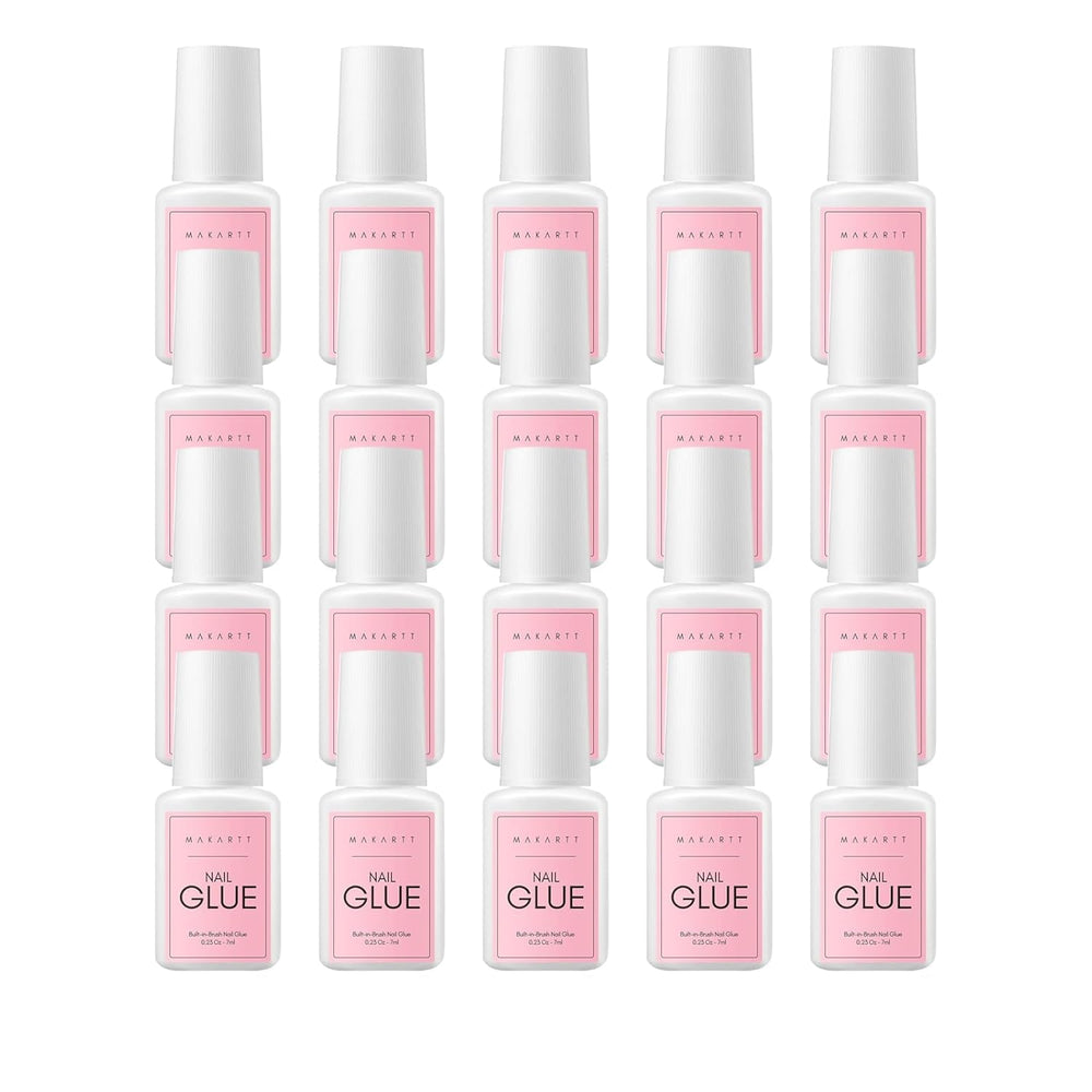 Lipici de unghii Makartt extra puternic pentru unghii artificiale, uscare rapidă în 5 secunde, lipici acrilic pentru vârfuri de unghii sau unghii reparate, nu necesită întărire cu lampa UV, 7 ml