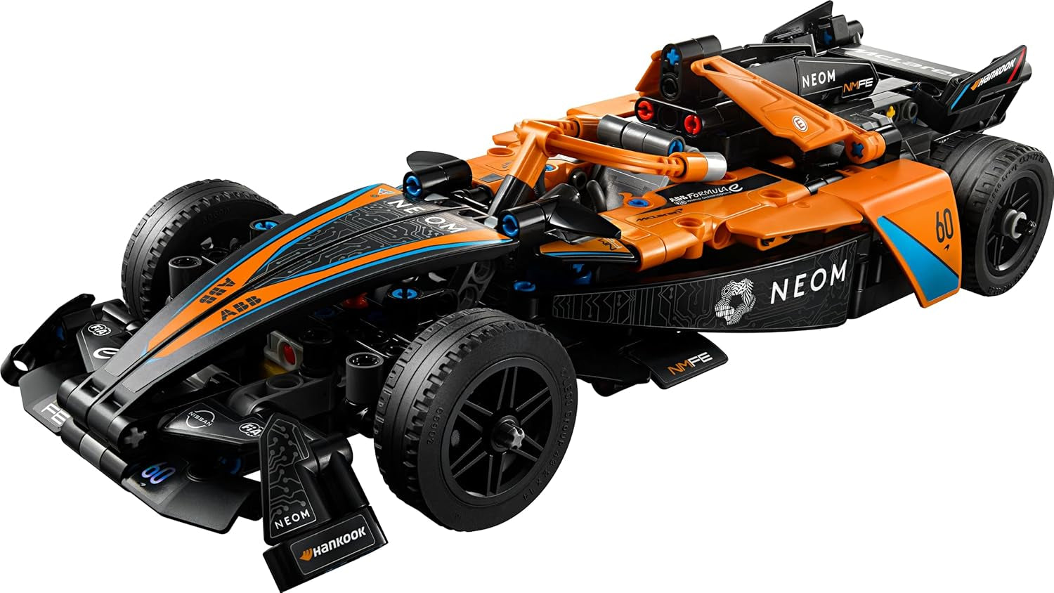 LEGO Technic NEOM Mclaren Formula E Racing Car, Race Car Toy for 9 Years Old Boys and Girls, Model Car Kit, Kids Room Decor, Birthday Gift Idea 42169 Building Sets Beuche den LEGO-Store