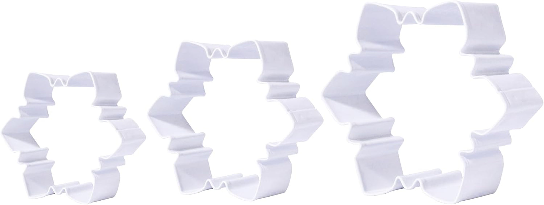 Set de 3 forme de biscuiți de Crăciun - Fulgi de zăpadă