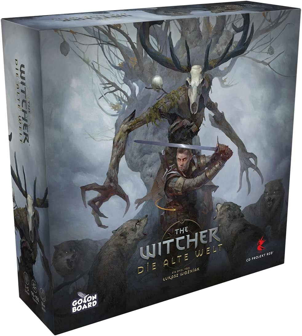 Go on Board, The Witcher: The Old World, Expansion, Expert Game, Board Game, 1-5 Players, Ages 14+, 90-150 minutes, German