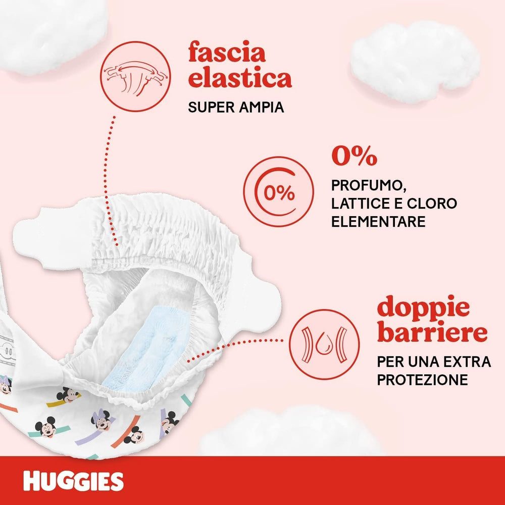 Huggies Ultra Comfort diapers, size 3 (4-9 kg), Disney design, 168 pieces