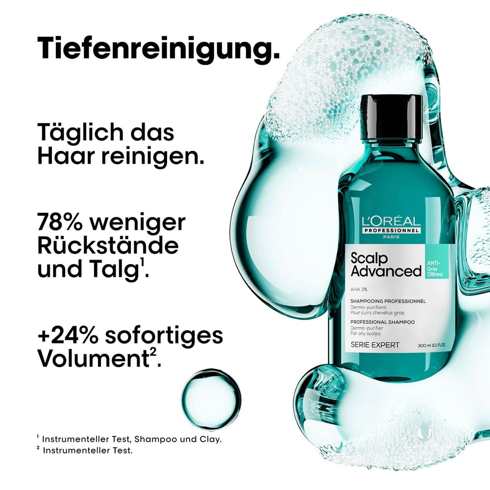 L'Oréal Professionnel Oily Scalp Cleansing Shampoo, 300ml Naty Shop Shower and Bath