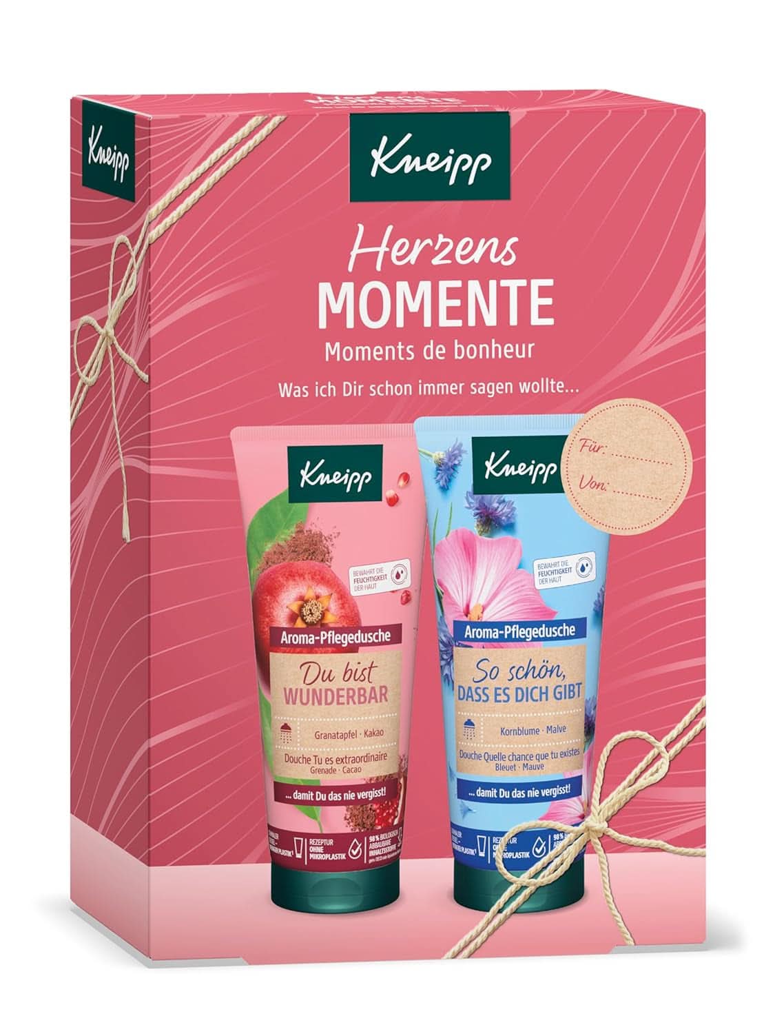 Kneipp Gift Pack of 2 Aromatherapy Shower Gels 2 x 200ml Shower & Bath Naty Shop