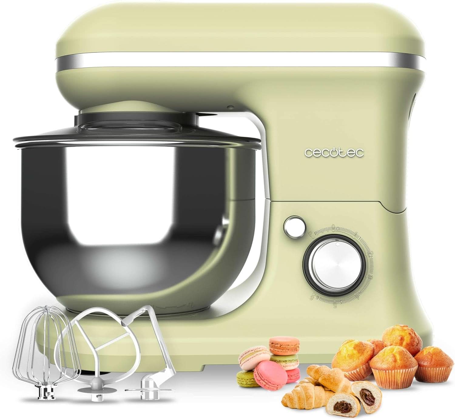 Food processor Cecotec Cecomixer Compact, 1000 W Naty Shop Green 5 functions