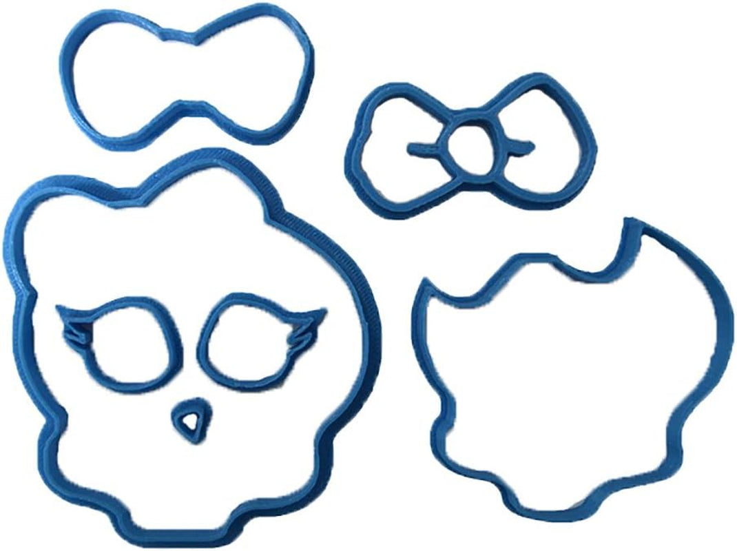 Formă de copt Monster High, albastră