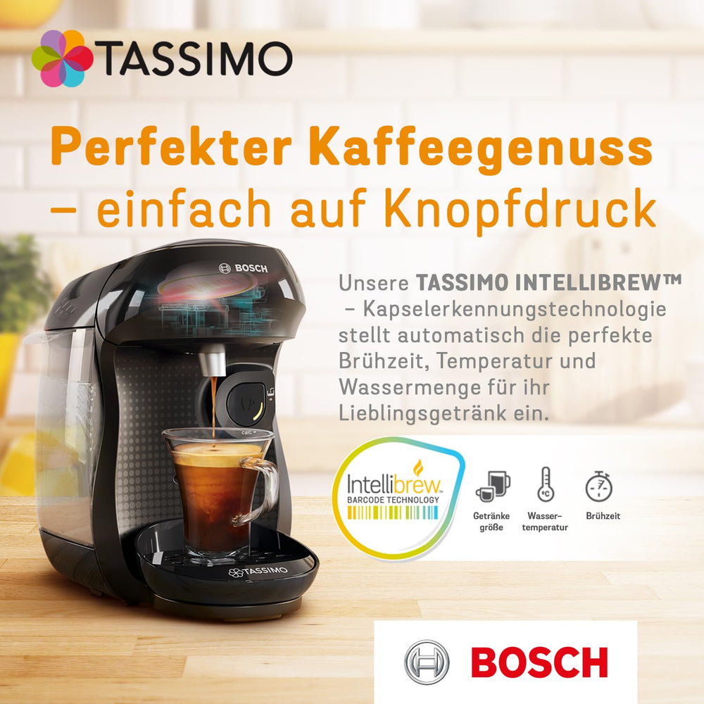 Tassimo Kapseln L'OR Espresso Fortissimo, 5 x 16 Pads, 80 Kaffeekapseln