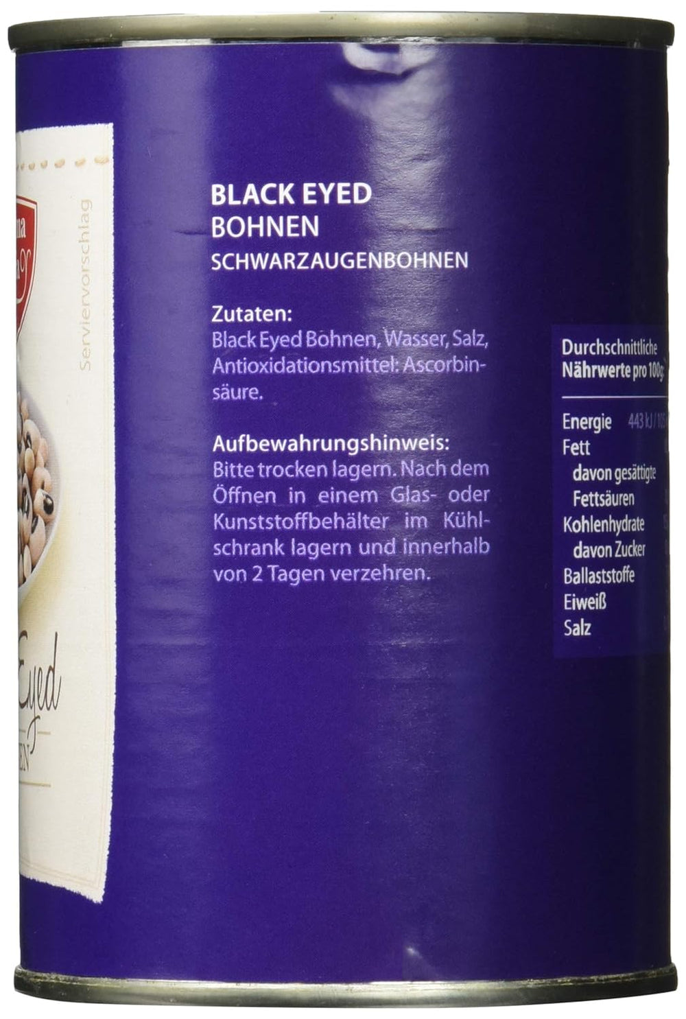 Black Eyed Beans 12 Pack (12 x 425ml)
