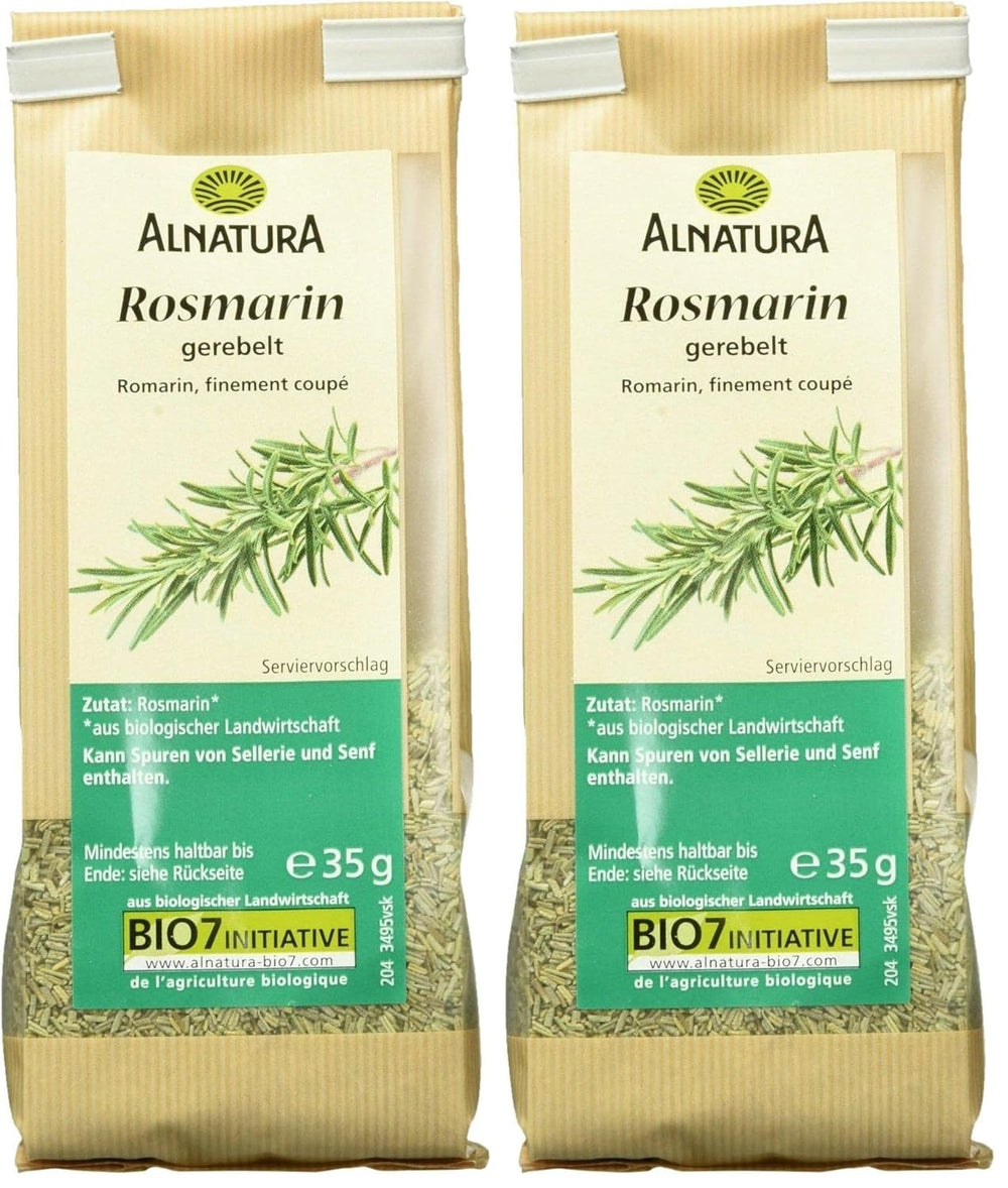 Bio Gerebelt Rosemary, 35g